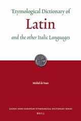 9789004167971-9004167978-Etymological Dictionary of Latin and the Other Italic Languages (Leiden Indo-european Etymological Dictionary, 7)