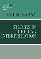 9780827606890-0827606893-Studies in Biblical Interpretation (A JPS Scholar of Distinction Book)