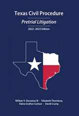9781531025281-1531025285-Texas Civil Procedure: Pretrial Litigation, 2022-2023