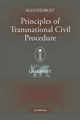9780521706148-0521706149-Principles of Transnational Civil Procedure
