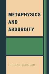 9780761860235-0761860231-Metaphysics and Absurdity