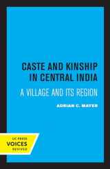 9780520309036-0520309030-Caste and Kinship in Central India: A Village and its Region