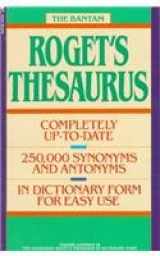 9780812485776-0812485777-The Bantam Roget's Thesaurus in Dictionary Form