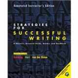 9780130417343-0130417343-Strategies for Successful Writing - Annotated Instructor's Edition