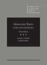 9781683280729-1683280725-Advanced Torts: Cases and Materials (American Casebook Series)