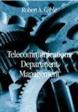 9780890066508-0890066507-Telecommunications Department Management (Artech House Telecommunications Library)