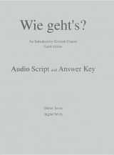 9781413017656-1413017657-Audioscript (with Answer Key) for Wie geht’s?: An Introductory German Course, 8th