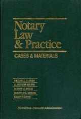 9780933134850-0933134851-Notary Law & Practice: Cases & Materials