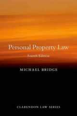 9780198743071-0198743076-Personal Property Law (Clarendon Law Series)