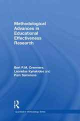 9780415481755-0415481759-Methodological Advances in Educational Effectiveness Research (Quantitative Methodology Series)