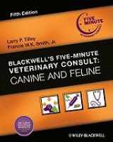 9780683307306-0683307304-5 Minute Veterinary Consult Canine and Feline
