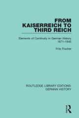 9780367235925-0367235927-From Kaiserreich to Third Reich: Elements of Continuity in German History 1871-1945 (Routledge Library Editions: German History)