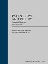 9781632824516-1632824515-Patent Law and Policy: Cases and Materials