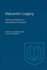 9780802079572-0802079571-Descartes's Legacy: Mind and Meaning in Early Modern Philosophy (Toronto Studies in Philosophy)