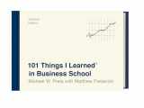 9781524761929-1524761923-101 Things I Learned® in Business School (Second Edition)