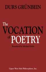 9780979582998-0979582997-The Vocation of Poetry (Subway Line, 4)