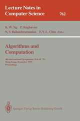 9783540575689-3540575685-Algorithms and Computation: 4th International Symposium, ISAAC '93, Hong Kong, December 15-17, 1993. Proceedings (Lecture Notes in Computer Science, 762)