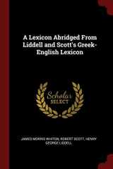 9781375910453-1375910450-A Lexicon Abridged From Liddell and Scott's Greek-English Lexicon