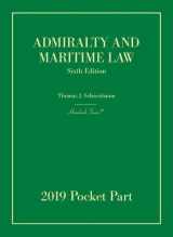 9781683285274-1683285271-Admiralty and Maritime Law, 6th, 2019 Pocket Part (Hornbooks)