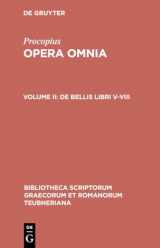 9783598717352-3598717350-De bellis libri V-VIII (Bibliotheca scriptorum Graecorum et Romanorum Teubneriana) (Ancient Greek Edition)