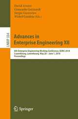 9783030060961-3030060969-Advances in Enterprise Engineering XII: 8th Enterprise Engineering Working Conference, EEWC 2018, Luxembourg, Luxembourg, May 28 – June 1, 2018, ... in Business Information Processing, 334)