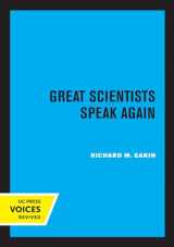 9780520306295-0520306295-Great Scientists Speak Again