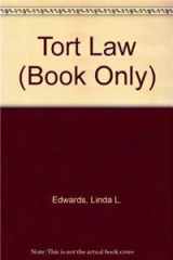 9781111319014-1111319014-Tort Law (Book Only)