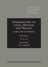 9781684677634-1684677637-Introduction to Legal Method and Process, Cases and Materials (American Casebook Series)