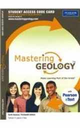 9780321727435-0321727436-Earth Science Mastering Geology With Pearson Etext Student Access Code Card