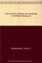 9780312625313-0312625316-How to Write Anything with Readings & Portfolio Keeping 2e