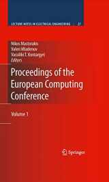 9780387848136-0387848134-Proceedings of the European Computing Conference: Volume 1 (Lecture Notes in Electrical Engineering, 27)