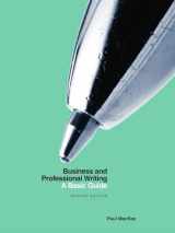 9781554814718-1554814715-Business and Professional Writing: A Basic Guide - Second Edition