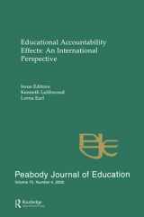 9780805897289-0805897283-Educational Accountability Effects (Peabody Journal of Education)