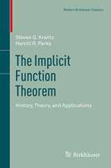 9781461459804-146145980X-The Implicit Function Theorem: History, Theory, and Applications (Modern Birkhäuser Classics)
