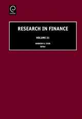 9780762311613-0762311614-Research in Finance (Research in Finance, 21)