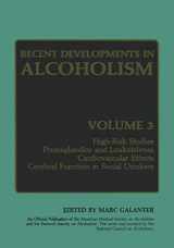 9780306418525-0306418525-Recent Developments in Alcoholism: Volume 3
