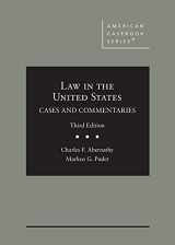 9781647085520-1647085527-Law in the United States: Cases and Commentaries (American Casebook Series)