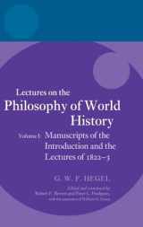 9780199601707-0199601704-Hegel: Lectures on the Philosophy of World History, Volume I: Manuscripts of the Introduction and the Lectures of 1822-1823 (Hegel Lectures: Lectures on the History of Philosophy)