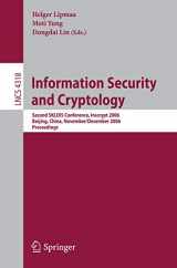 9783540496083-3540496084-Information Security and Cryptology: Second SKLOIS Conference, Inscrypt 2006, Beijing, China, November 29 - December 1, 2006, Proceedings (Lecture Notes in Computer Science, 4318)