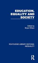 9781032439709-103243970X-Education, Equality and Society (Routledge Library Editions: Inequality)