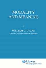 9780792330073-0792330072-Modality and Meaning