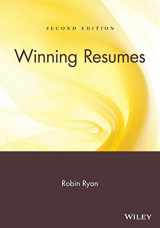 9780471263654-0471263656-Winning Resumes, 2nd Edition
