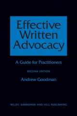 9780854900954-0854900950-Effective Written Advocacy: A Guide for Practitioners
