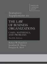 9780314288639-0314288635-The Law of Business Organizations (Statutory Supplement) (American Casebook Series)
