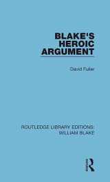 9781138939066-1138939064-Blake's Heroic Argument (Routledge Library Editions: William Blake)