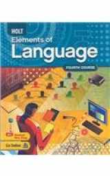 9780030941962-0030941962-Elements of Language: Student Edition Grade 10 2009