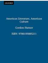 9780195085211-0195085213-American Literature, American Culture