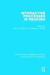 9781138090675-1138090670-Interactive Processes in Reading (Psychology Library Editions: Psychology of Reading)