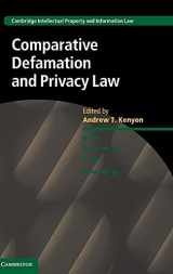 9781107123649-110712364X-Comparative Defamation and Privacy Law (Cambridge Intellectual Property and Information Law, Series Number 32)