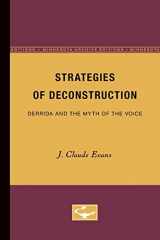 9780816619269-0816619263-Strategies of Deconstruction: Derrida and the Myth of the Voice